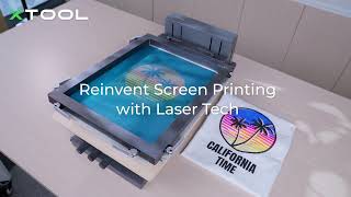 xTool Laser Screen Printing Kit  Fastest Screen Printing Available [upl. by Egbert]