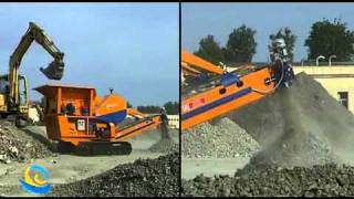 Guidetti Stone Crusher CAESAR 2 [upl. by Fafa482]