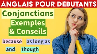 Because but and Conjonctions en anglais  Exemples simples et pratiques [upl. by Colis476]