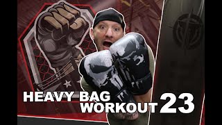 Punch Fit Workout 23 Heavy Bag Workout for Beginner  Intermediate  Body Weight Exercises [upl. by Ailecec34]