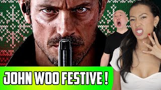 Silent Night Trailer Reaction  John Woo Back In Action [upl. by Leitnahs228]