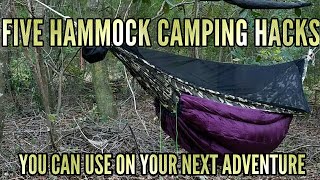 5 Hammock camping hacks and tips you can use on your next adventure [upl. by Laehcim]