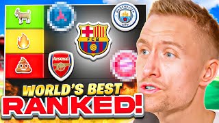 RANKING Top 10 BEST Teams in the WORLD [upl. by Prem252]