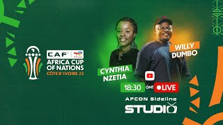 AFCON Sideline Studio  Côte dIvoire vs DR Congo  Semi final [upl. by Hertzfeld]