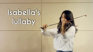 Isabellas Lullaby The Promised Neverland ost Violin cover [upl. by Cahan27]