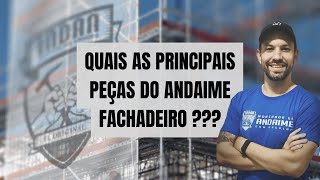 NR18 ATUALIZADA  QUAIS PRINCIPAIS PEÇAS DE UM ANDAIME FACHADEIRO [upl. by Einomrah]