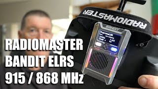 RadioMaster Bandit ELRS 915  868 MHz [upl. by Iaras]