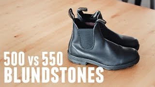 Blundstone Boots Review Original 500 vs Super 550 — HD [upl. by Attenohs]