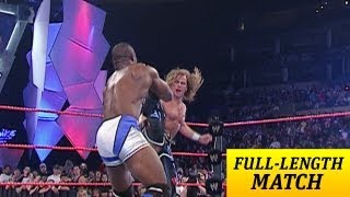 FULLLENGTH MATCH  Raw  Shawn Michaels vs Shelton Benjamin [upl. by Chem]