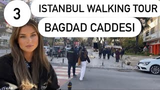 Istanbul Turkey 2022 Bağdat Caddesi Walking Tour  4K  Walk In City [upl. by Derfla]