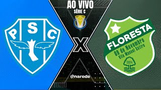 PAYSANDU X FLORESTA AO VIVO  SÉRIE C 2023 AO VIVO [upl. by Laefar519]