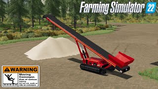 \\ First Time For FS  🚧 Tracked Conveyor Belt 🚧 Farming Simulator 22 Mods [upl. by Annhoj]