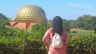 visited matrimandir pondicherry joyofsoul ytshorts yt viralshorts Arzooworld [upl. by Conlin]