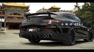 MercedesAMG GT63S iPE Exhaust System [upl. by Ayet]