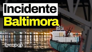 Crollo Ponte di Baltimora la ricostruzione inedita 3D e le cause dellincidente con la nave cargo [upl. by Outlaw]