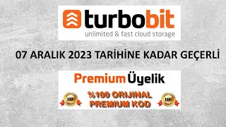 Turbobit Premium Hesap 19 Kasım 2023 [upl. by Iah620]