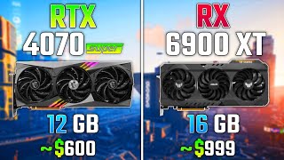 RTX 4070 SUPER vs RX 6900 XT  Test in 7 Games [upl. by Fiden]