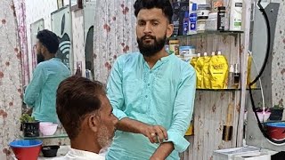 Hair dye haircut and beard style MHC boys hair style [upl. by Arrimat]