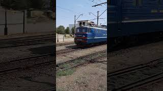 Электровоз ВЛ10 1354 носящий имя Амбарцум Кандилян  Electric locomotive named Ambartsum Kandilyan [upl. by Winther]