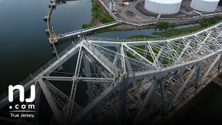 The Outerbridge Crossing gets a paint job [upl. by Ecyar]