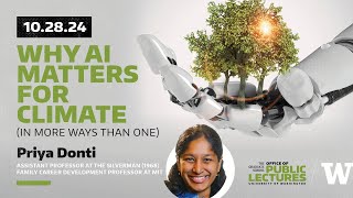 Why AI matters for climate in more ways than one with Professor Priya Donti [upl. by Irpak]