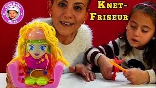 Knet Set Friseur von Tchibo  Lustiger Frisierspaß aus Knetmasse  Kinderkanal [upl. by Yvehc]