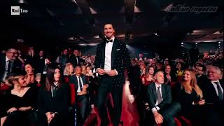 Zlatan Ibrahimović 🔥 Sanremo 2024🎶 [upl. by Llerrad]