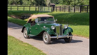 1953 MG TD Movie [upl. by Gilletta]