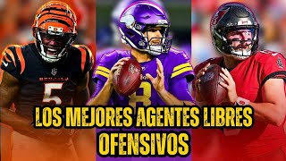 Los MEJORES AGENTES LIBRES OFENSIVOS  Agencia Libre NFL 2024 [upl. by Cicenia]