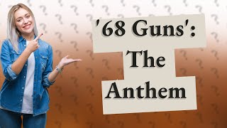 What is the story behind the song 68 Guns by the Alarm [upl. by Castra]