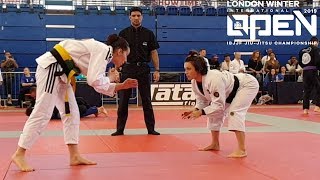 Gabriela Fechter vs Anna Maria Goltsi  London Winter Open 2019 [upl. by Towbin384]