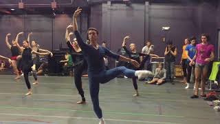 Mariinsky Ballet  Class with Igor Petrov at SCFTA JMT October 11 2017 Directed by Gina ARDANI [upl. by Ury]