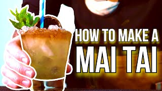 How to make a MAI TAI COCKTAIL  My new favourite [upl. by Andert]