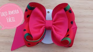 Nunca Mais Você Vai Errar  Laço Amora❤️ Para Iniciantes 🎀 Super Fácil DIY [upl. by Hassi]