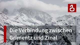 Luftseilbahn Grimentz  Sorebois Zinal  Val dAnniviers [upl. by Garret]