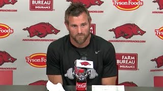 Arkansas strength coach Ben Sowders recaps summer workouts [upl. by Kelwen]