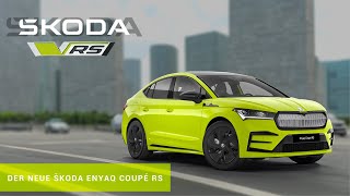 Der neue Škoda Enyaq Coupé RS  Highlights review [upl. by Ellery9]