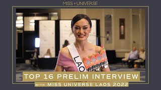 Miss Universe Laos FULL Closed Door Interview 71st MISS UNIVERSE [upl. by Ainedrag]