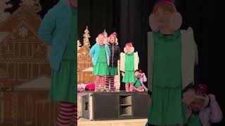 ADLEYS CHRiSTMAS SiNGiNG 🎶 adley amp her friends sing a christmas carol in the holiday play [upl. by Sheridan911]