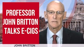 Professor John Britton talks to the BBC about ecigarettes [upl. by Retse]