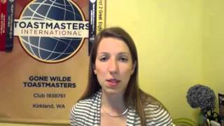 Toastmaster Role Tutorial [upl. by Noiramed877]