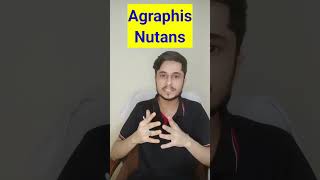 Agraphis Nutans Homeopathic Medicine shorts youtubeshorts [upl. by Akital]