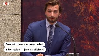 BAUDET Manier van debatteren in Tweede Kamer leidt volgens de FvDleider tot niets [upl. by Aicilas]