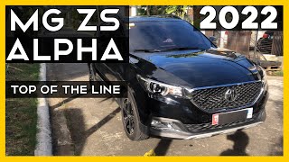 MG ZS Alpha 15L AT 2022 Top of the line REVIEW [upl. by Eiroj]