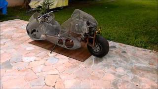 Akira bike projeto  HomeMade  parte 3 [upl. by Anahpets936]