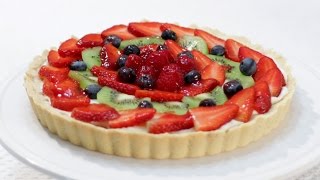 How to Make a Fruit Tart  Easy Fruit Tart Recipe [upl. by Eniluap]