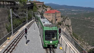 Le train à crémaillère de Montserrat [upl. by Harrod]