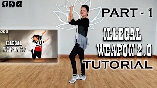 Step by step Dance TUTORIAL Part1 for Illegal Weapon 20 Song  Shipras Dance Class [upl. by Rocray]