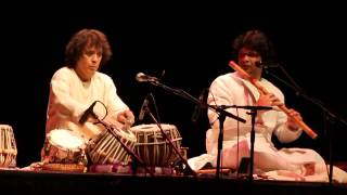 ZAKIR HUSSAIN AND RAKESH CHAURASIA [upl. by Ahseniuq563]