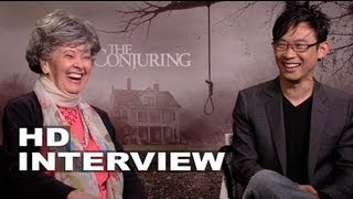 The Conjuring James Wan amp Lorraine Warren Official Interview Part 2  ScreenSlam [upl. by Eihctir907]